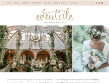 Tablet Screenshot of eventoile.com